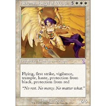 Magic the Gathering Time Spiral Single Akroma, Angel of Wrath - SLIGHT PLAY (SP)