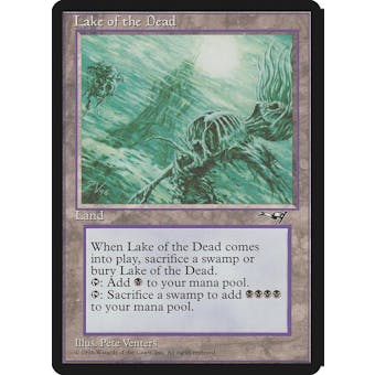 Magic the Gathering Alliances Lake of the Dead MODERATELY PLAYED (MP)