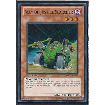 Yu-Gi-Oh Hidden Arsenal 2 Single Ally of Justice Searcher 3x Super Rare