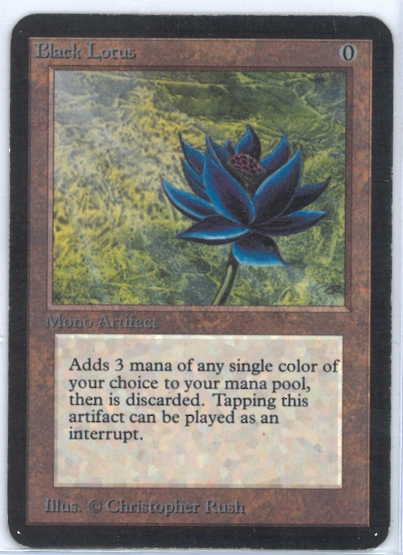 Magic the Gathering Alpha Single Black Lotus SLIGHT / MODERATE PLAY (SP/MP) | DA Card World