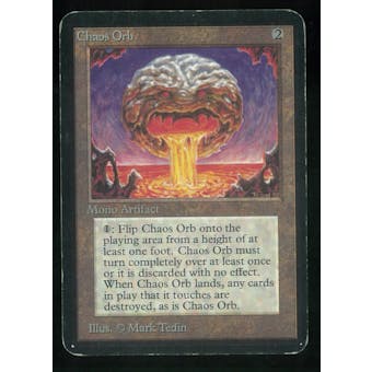 Magic the Gathering Alpha Single Chaos Orb - MODERATE PLAY (MP)