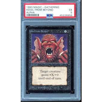 Magic the Gathering Alpha Howl from Beyond PSA 5