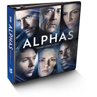 Alphas Season One Trading Cards Album/Binder (Cryptozoic 2013)