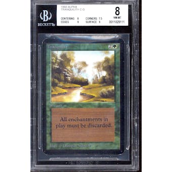 Magic the Gathering Alpha Tranquility BGS 8 (8, 7.5, 8, 9)