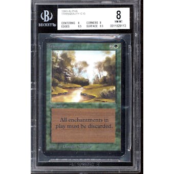 Magic the Gathering Alpha Tranquility BGS 8 (8, 8, 8.5, 8.5)