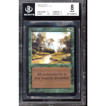 Magic the Gathering Alpha Tranquility BGS 8 (9, 8, 8.5, 8)