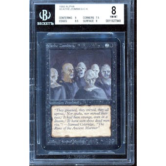 Magic the Gathering Alpha Scathe Zombies BGS 8 (9, 7.5, 8.5, 9)