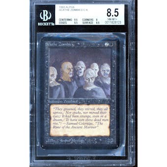 Magic the Gathering Alpha Scathe Zombies BGS 8.5 (9.5, 8, 8.5, 8.5)