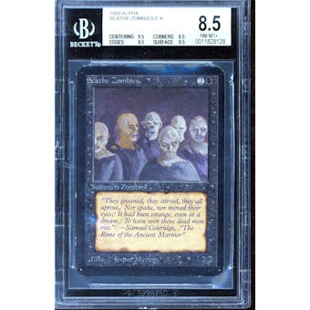 Magic the Gathering Alpha Scathe Zombies BGS 8.5 (9.5, 8.5, 8.5, 8.5)