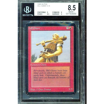 Magic the Gathering Alpha Hill Giant BGS 8.5 (9, 8, 8.5, 9)
