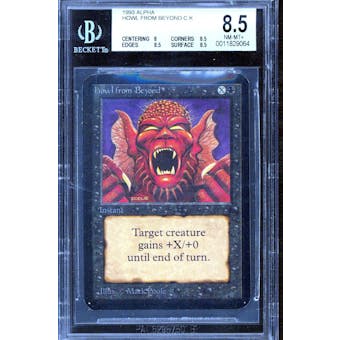 Magic the Gathering Alpha Howl From Beyond BGS 8.5 (8, 8.5, 8.5, 8.5)