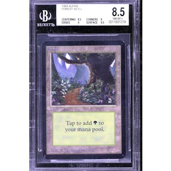 Magic the Gathering Alpha Forest BGS 8.5 (8.5, 8, 9, 9.5)