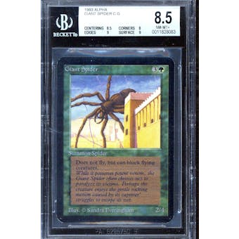 Magic the Gathering Alpha Giant Spider BGS 8.5 (8.5, 8, 9, 9)