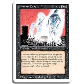 Magic the Gathering 3rd Ed (Revised) Single Animate Dead - NEAR MINT (NM)