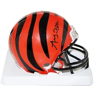 Andy Dalton Autographed Cincinnati Bengals Mini Helmet (JSA COA)