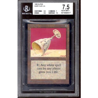 Magic the Gathering Alpha Ivory Cup BGS 7.5 (9.5, 7, 8.5, 7.5)