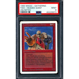 Magic the Gathering Unlimited Two-Headed Giant PSA 9