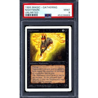 Magic the Gathering Unlimited Nightmare PSA 9