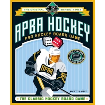 APBA Pro Hockey Board Game