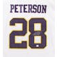 Adrian Peterson Autographed Minnesota Vikings White Jersey (GAI COA)