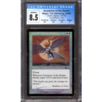 Magic the Gathering Urza's Legacy FOIL Sustainer of the Realm CGC 8.5 NEAR MINT (NM)