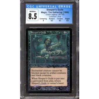 Magic the Gathering Urza's Legacy FOIL Sleeper's Guile 67/143 CGC 8.5 NEAR MINT (NM)