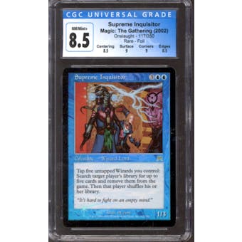 Magic the Gathering Onslaught FOIL Supreme Inquisitor 117/350 CGC 8.5 NEAR MINT (NM)