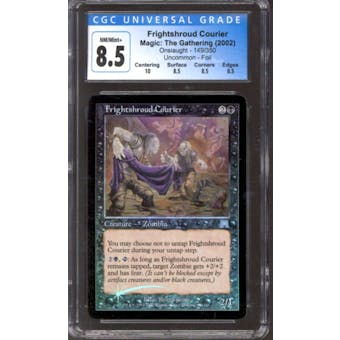 Magic the Gathering Onslaught FOIL Frightshroud Courier 149/350 CGC 8.5 NEAR MINT (NM)