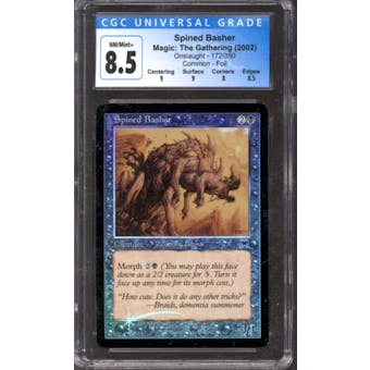 Magic the Gathering Onslaught FOIL Spined Basher 172/350 CGC 8.5 NEAR MINT (NM)