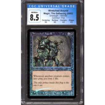 Magic the Gathering Onslaught FOIL Wretched Anurid 183/350 CGC 8.5 NEAR MINT (NM)