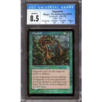 Magic the Gathering Onslaught FOIL Gigapede 264/350 CGC 8.5 NEAR MINT (NM)
