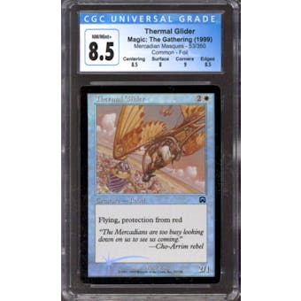Magic the Gathering Mercadian Masques FOIL Thermal Glider 53/350 CGC 8.5 NEAR MINT (NM)