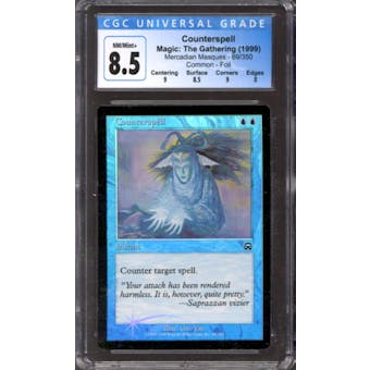 Magic the Gathering Mercadian Masques FOIL Counterspell 69/350 CGC 8.5 NEAR MINT (NM)