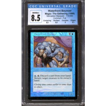 Magic the Gathering Mercadian Masques FOIL Waterfront Bouncer 114/350 CGC 8.5 NEAR MINT (NM)