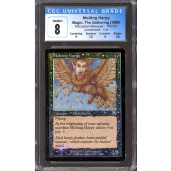 Magic the Gathering Mercadian Masques FOIL Molting Harpy 148/350 CGC 8 NEAR MINT (NM)