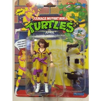 TMNT Teenage Mutant Ninja Turtles April Purple highlights MOC