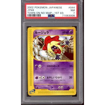 Pokemon The Town On No Map Japanese 1st Edition Jynx 044/092 PSA 7