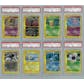 Pokemon Aquapolis Complete 182 card Set - All Holos H1-H32 & Crystal Type PSA Graded 32x 9 MINT