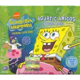 SpongeBob SquarePants Aquatic Amigos 36 Pack Booster Box (2003 Upper Deck)