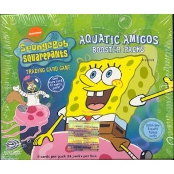Upper Deck SpongeBob SquarePants Aquatic Amigos 24 Pack Booster Box