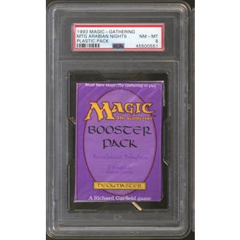Magic the Gathering Arabian Nights Booster Pack PSA 8 - UNSEARCHED