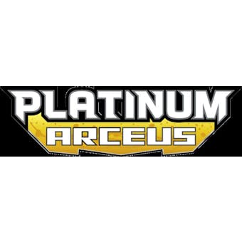 Pokemon Platinum Arceus Near Complete Master Set (Normal and Reverse Holo)