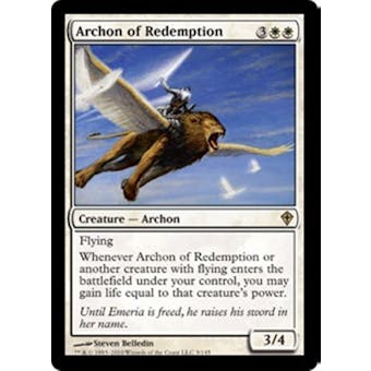 Magic the Gathering Worldwake Single Archon of Redemption Foil