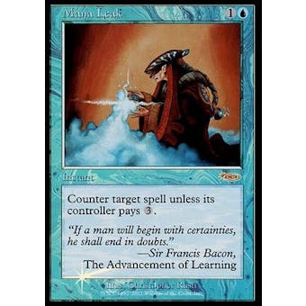 Magic the Gathering Arena Promo Mana Leak Foil (DCI) - HEAVY PLAY (HP) Sick Deal Pricing