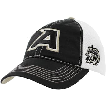 Army Black Knights Top Of The World Calamity Black & White Adjustable Hat (Adult One Size)