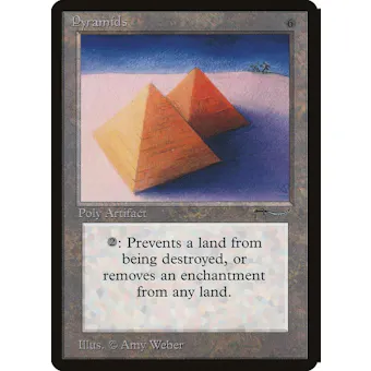 Magic the Gathering Arabian Nights Pyramids MODERATELY PLAYED MP