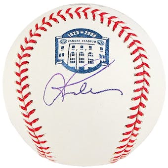 Alex Rodriguez Autographed Yankee Stadium Final Season Official Baseball (MLB COA)