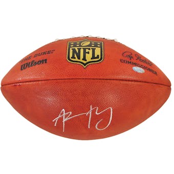 Aaron Rodgers Autographed NFL Authentic Football (Steiner)