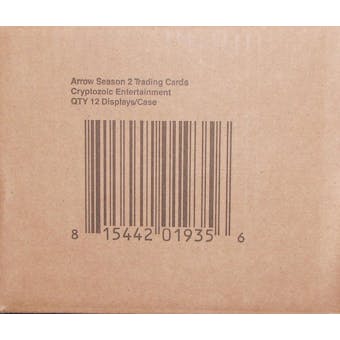 Arrow Season Two (2) Trading Cards 12-Box Case (Cryptozoic 2015)