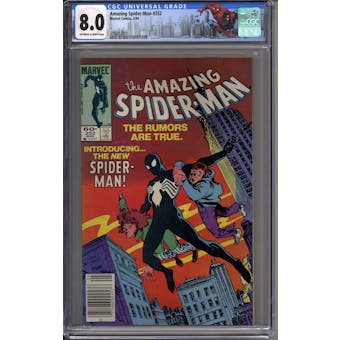 Amazing Spider-Man #252 Newsstand Variant CGC 8.0 (OW-W) *3756057009*